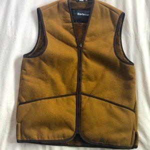 Barbour Warm Pile Waistcoat Zip-In Liner - Brown